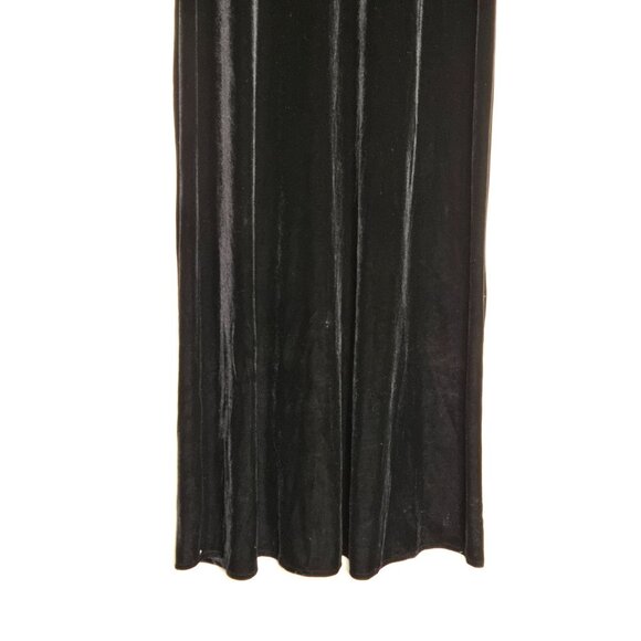 Vintage 90s Cykxtees Gothic Renaissance Medieval Vampire Velvet Dress - Picture 13 of 16